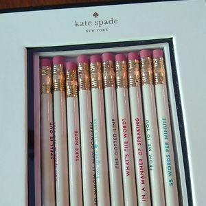 kate spade Office - Complete Kate Spade pencil set kate spade Office - Complete Kate Spade pencil set